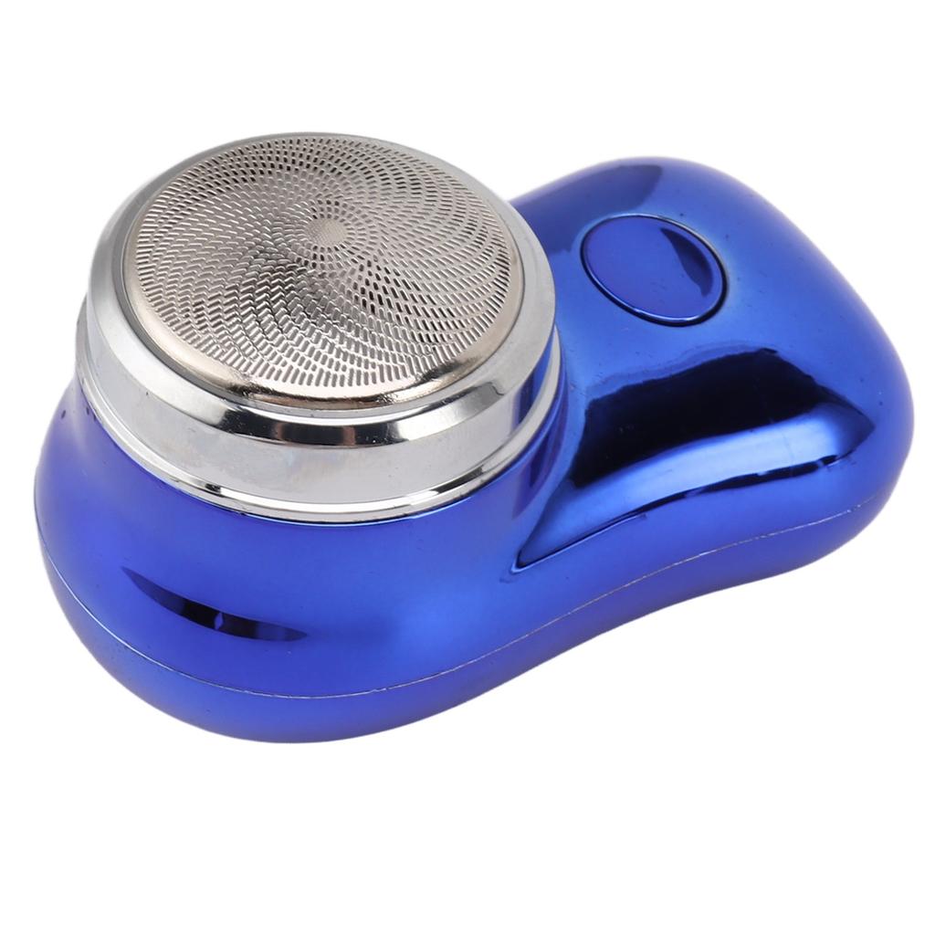 Mini Beard Trimmer Pocket Size Type C Rechargeable Low Noise Electric Beard Cutter with 400mAh Battery for Car Travel