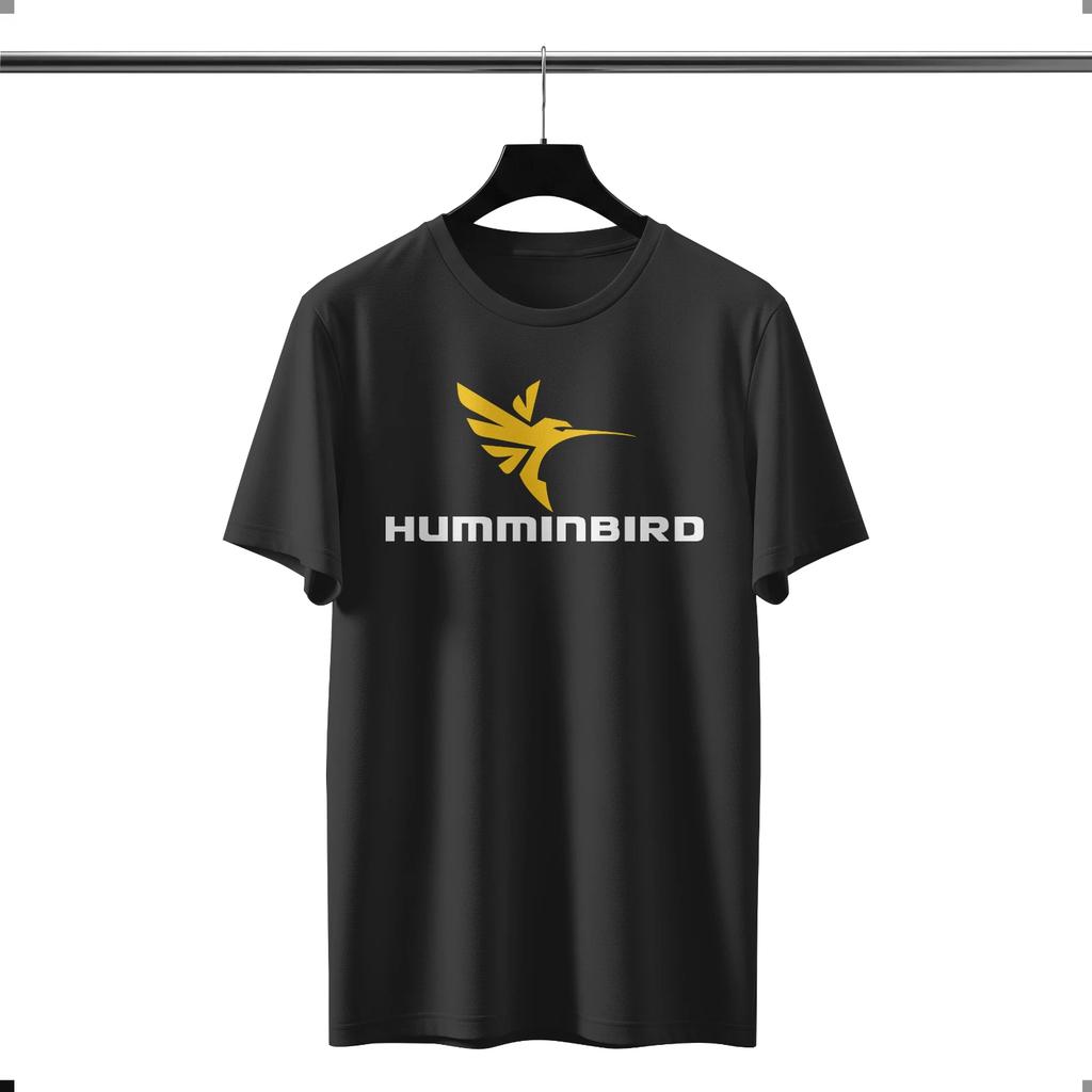 Humminbird Fishing Team Logo funny T-Shirt Size S-5XL Made in USA