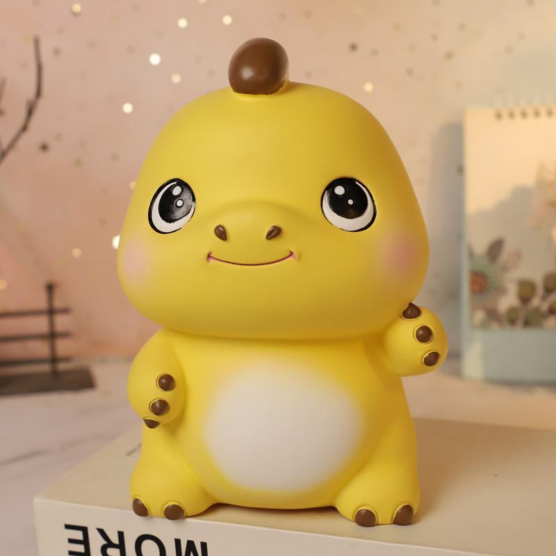 The Year of the Loong Piggy Bank, Plastic Lined, Shatterproof, Reusable, Cartoon Piggy Bank, Tabletop Decoration, Doll Gift