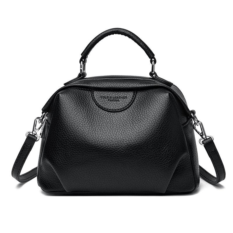PU Crossbody Bag for Women 2026 New Light Luxury Large Capacity Handbags Fashion Letter Commuter Single Shoulder Bags