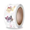 100-500Pcs High-Quality Lovely High-Quality Cat High-Quality Stickers High-Quality Sealing High-Quality Labels High-Quality Reward High-Quality
