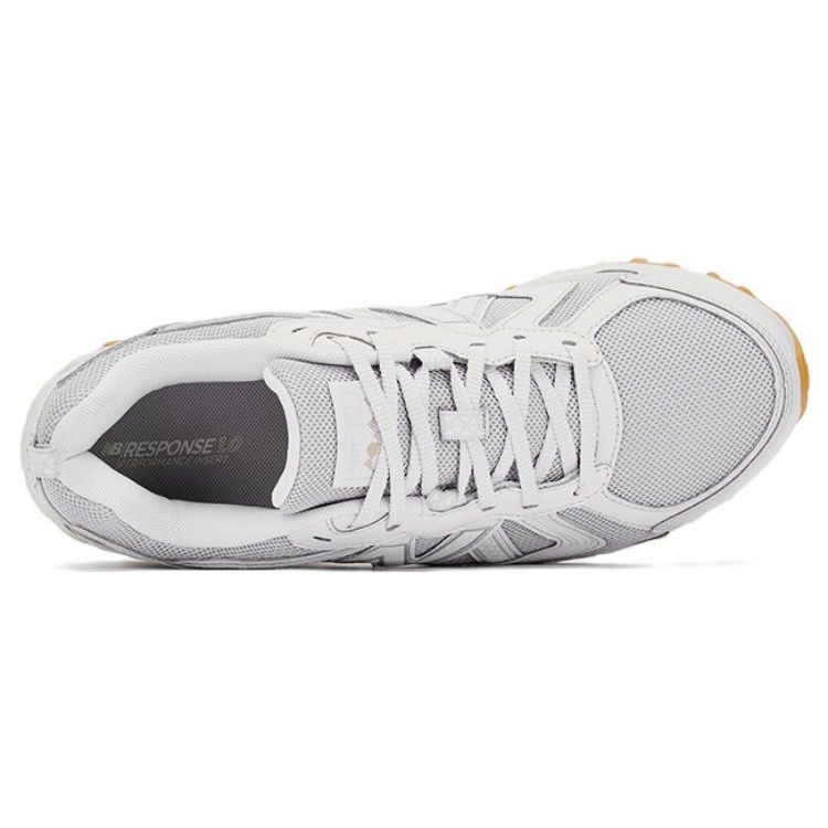 New Balance Nb 410 Series Retro Fabric Synthetic Leather Low Top Marathon Running Shoes Unisex Sneaker White MT410KF5