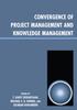 Buch Convergence of Project Management and Knowledge Management