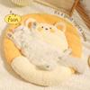 HOOPET Cat Bed Cat Sleeping Mat Winter Warm Winter Cat Sleeping Nest Sofa Four Seasons Universal Cat Litter Pet Beds