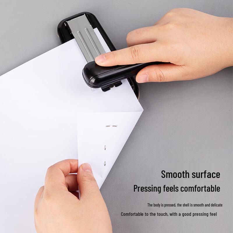 Deli 25-Page Rotating Stapler Set