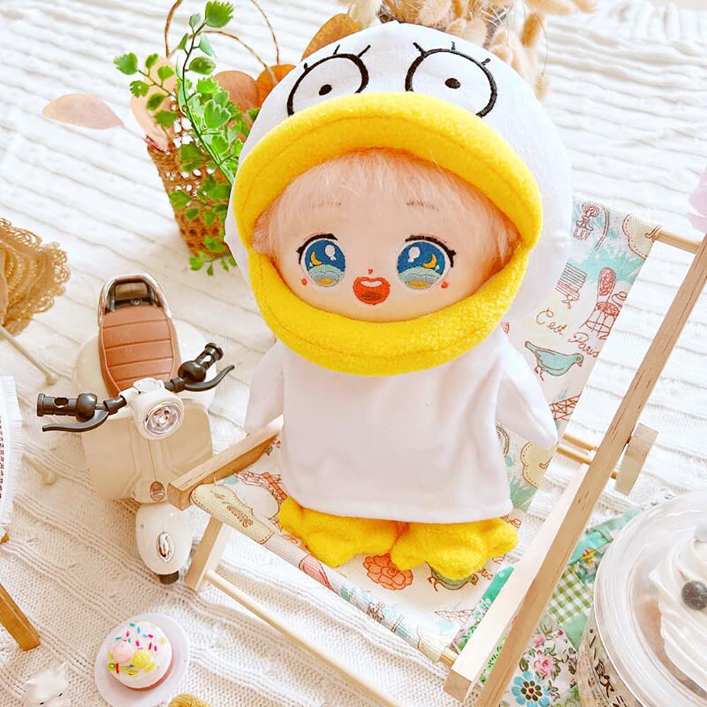 Niannyyhouse 20cm Pluche Speelgoed Kleding Hoodie Schoenen Broeken Katoenen Pop Kleding Aankleden