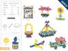 Children'S Diy Assembly Snowflake Building Block Enlightenment Puzzle Early Education 3-6 Years Old Boys And Girls Gift