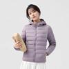 Down Jacket Women's Light and Thin Autumn and Winter Hooded Short Down Comfortable and Fashionable Foreign Style Liner Warm Jacket