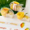 50pcs Baking Packaging Box Cupcake Plastic Box Large Capacity Fruit Shaped Packaging Box  Ice Cream