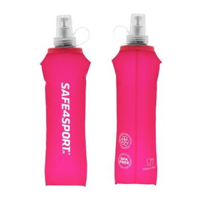 Soft Flask Elastic Water Bottle Hydration Pack Bottle for Running 500 Ml