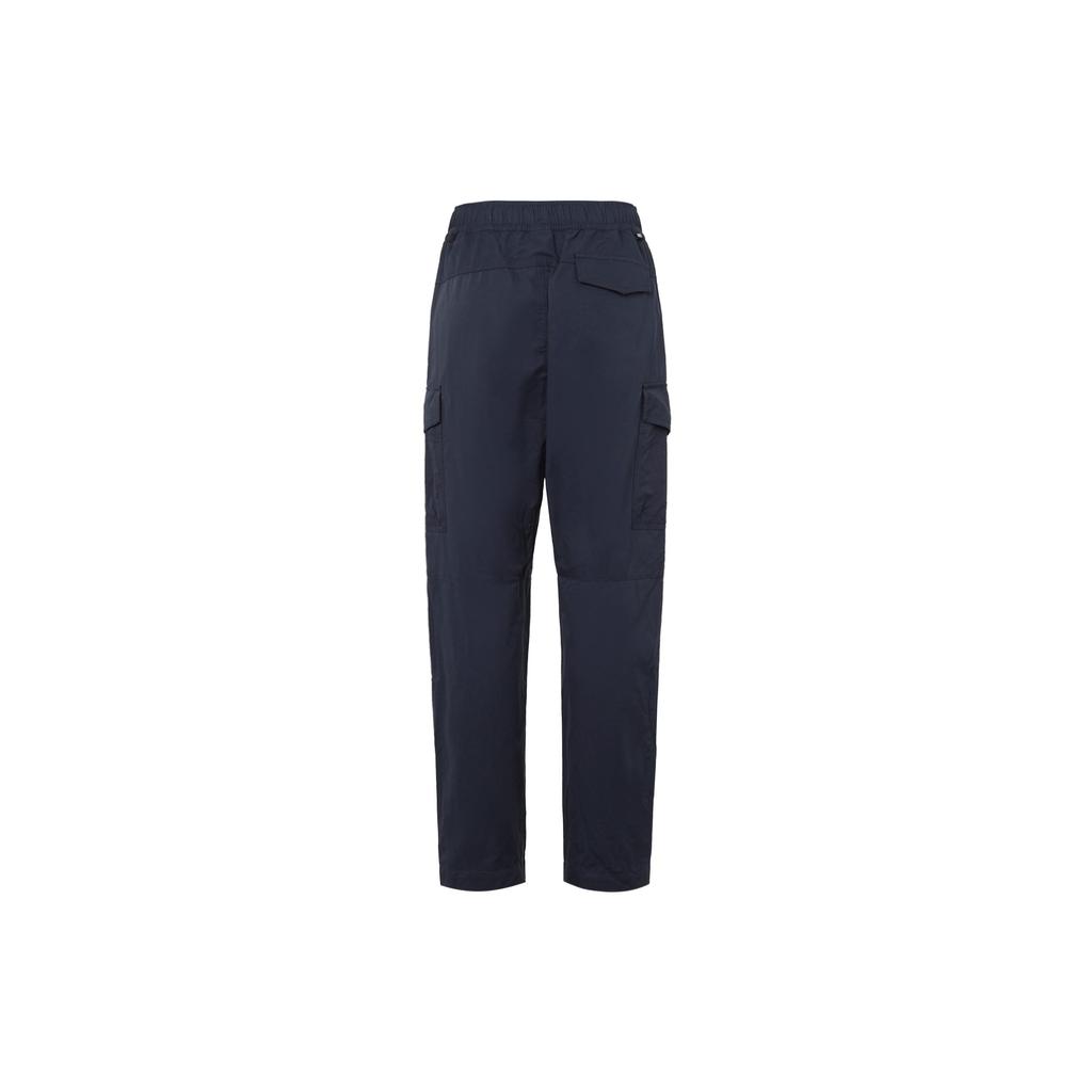 Nike Knitted Sweatpants Men's Blue Moderate Straight Fit Pants DD5207-410