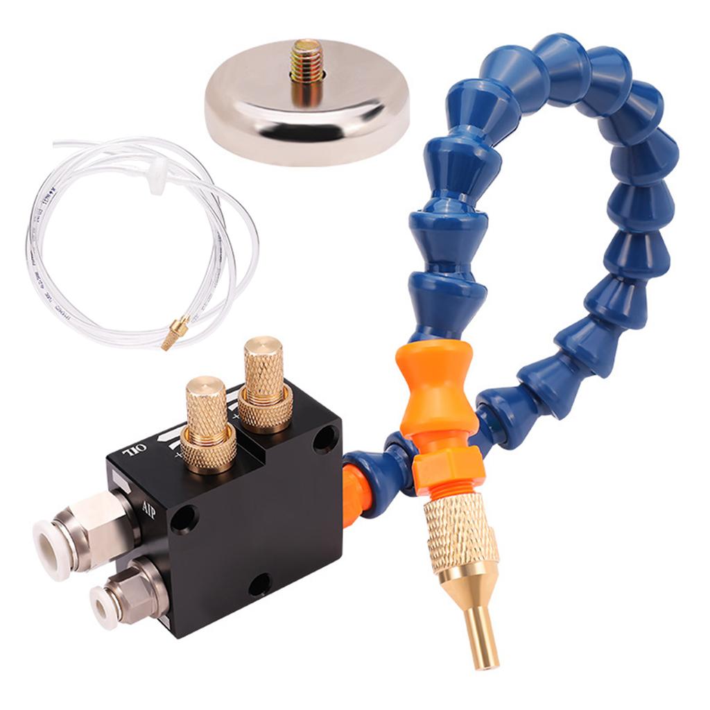 Mist Coolant Lubrication Sprays System Metal Cutting Engraving Cooling Sprayer Machine for Air Pipe Lathe Milling Drill