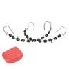 With Metal Wires Orthodontic Ligature Ties Colorful Metal Bracket Temporary Tooth Decoration  Teeth