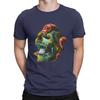 Men's T-Shirt Fear And Desire Novelty Cotton Tees Short Sleeve Skull T Shirts Round Collar Clothing Summer