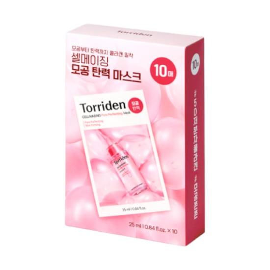 

TORRIDEN Cellmazing Low Molecular Collagen Pore Tightening & Firming Mask (10 Sheets)