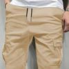 Men's Cross-Border Summer Cargo Shorts - American & European Size, Beach & Five-Point Style, Korean Design