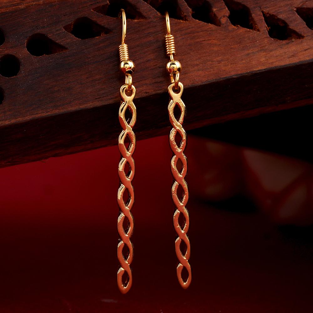 

Позолоченные спиральные серьги Estele для женщин