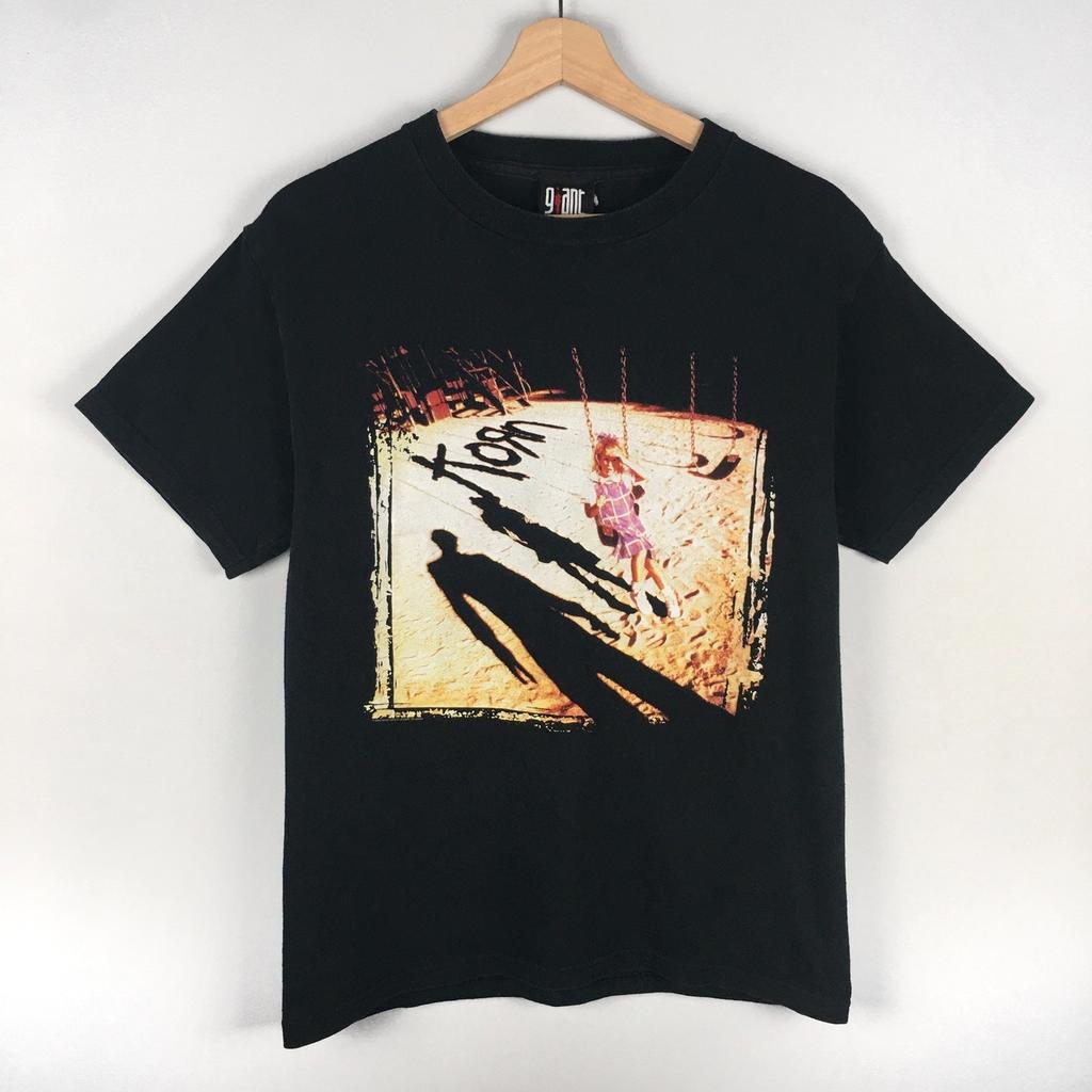 Vintage 2004 Korn Self Titled Band Tee Sz Small T Shirt Giant Tag Black Nu Metal Unisex T-Shirt