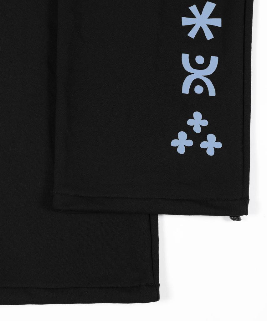 KAIFAI Glyph Sweatpants (Black) K25Zc179