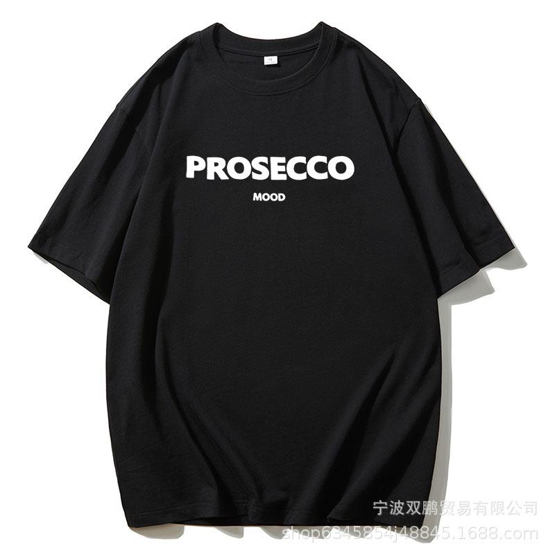 Plus Size  Women's Summer Letter-printed Round Neck Loose Short Sleeved Top