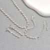 New Elegant Women's Set of Exquisite Claw Chain Necklace, Exaggerated Earrings, Bracelet Set, Water Drop Neck Chain, Banquet Accessories for Women