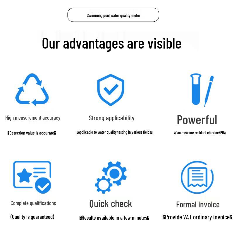 Swimming Pool Water Quality Test Kit