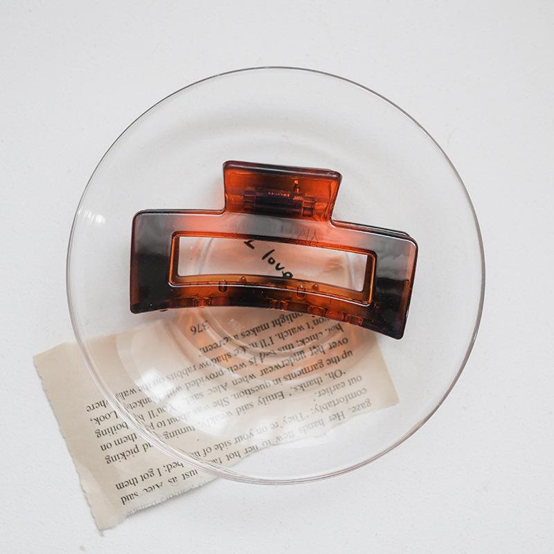 

Винтажные заколки-крабы для волос, красочные однотонные геометрической формы, для женщин, заколка-краб для волос, аксессуары для волос для девочек