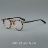 Blaulichtfilter Mann Runde Lesebrille Luxusmarke Designer Kleine Ovale Grüne Brille Ultraleichte Acetatrahmen okulary
