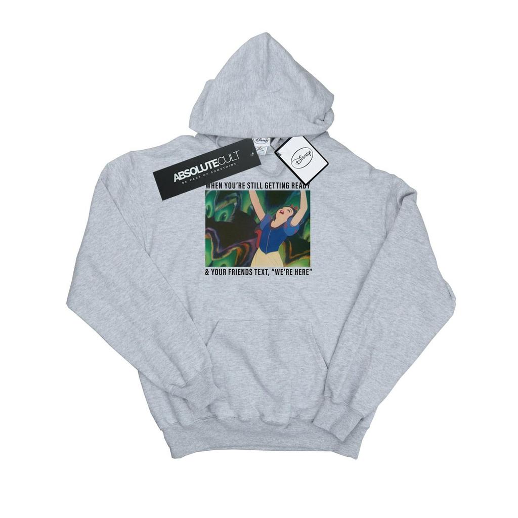 Disney Princess Mens Snow White Still Getting Ready Hoodie