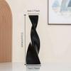Simple Minimalist Geometry Hydroponics Vase Ins Art Ceramic Twisted Slender Vases  with Irregular Flower Living Room Home Decor