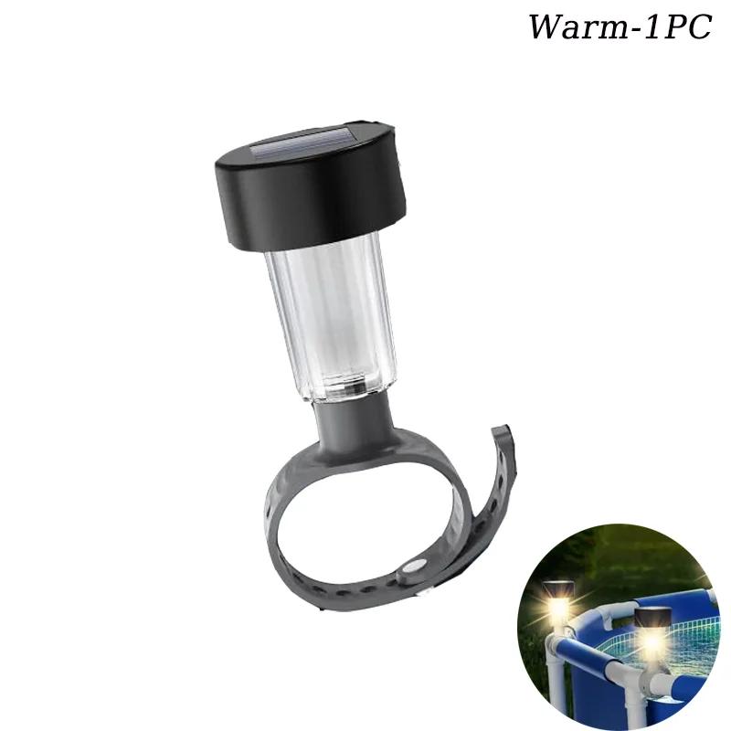 

Solar Pool Light Frame on The Ground for Swimming Pool Outdoor Pool Fence Decorative Accessories Waterproof LED