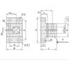 RCX12 Aluminum Mounting Base with Square Bracket for Optical Axis Support
