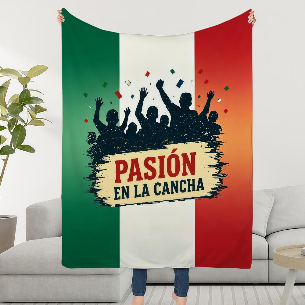 Mexican fans Blanket Soft Warm Furry Throw Super Kids Toys Bed Sofa Car Cradle