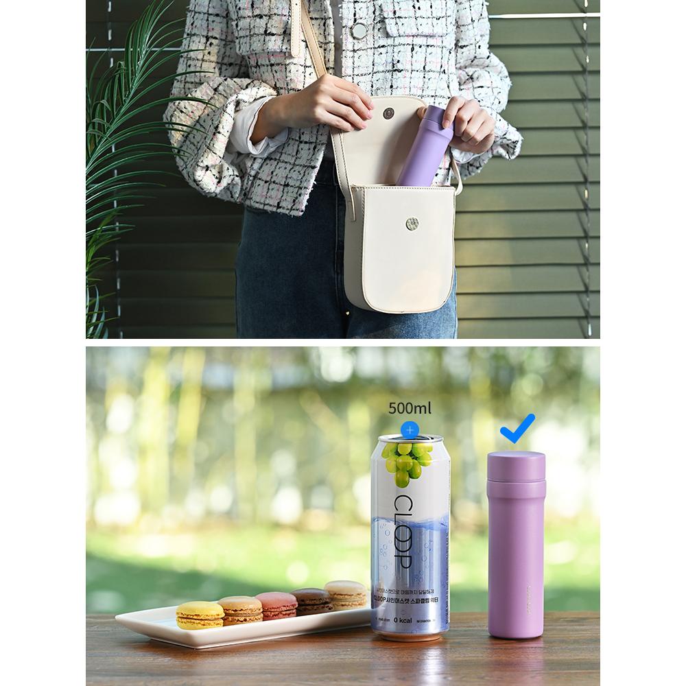 LocknLock Daily Pocket Mini Stainless Steel Thermos Tumbler 150ml Portable Coffee Bottle 4 Colors