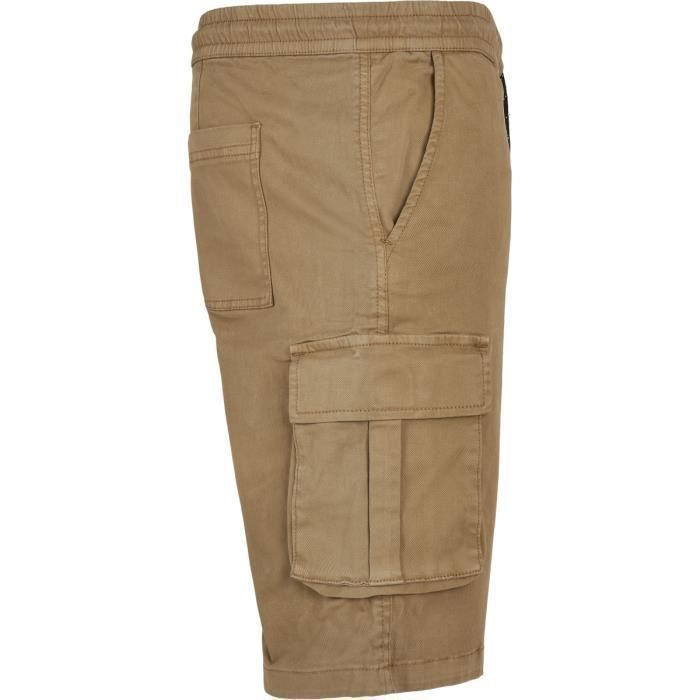 Short Cargo - Urban Classics - Beige Clair - XXL - 98% Coton - Confort Optimal