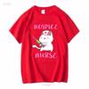 Hospice Nurse T Shirt Life Cat Registered Ideas Nursing School Squad long or short sleeves vintage Washed homme Versatile