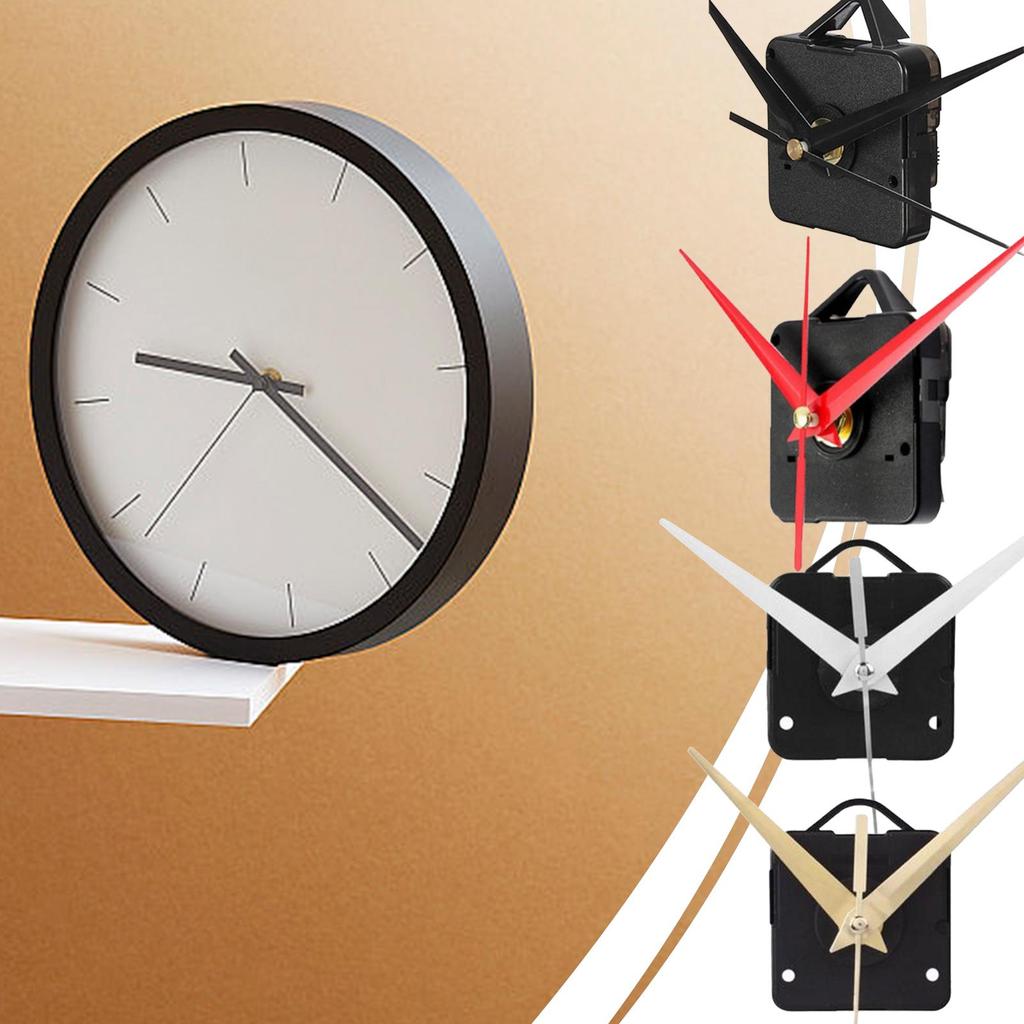 Clock Mechanism Silent Movement Machine Wall Hands Pointer Set Clockwork Table Hanging DIY Watch Repair Parts