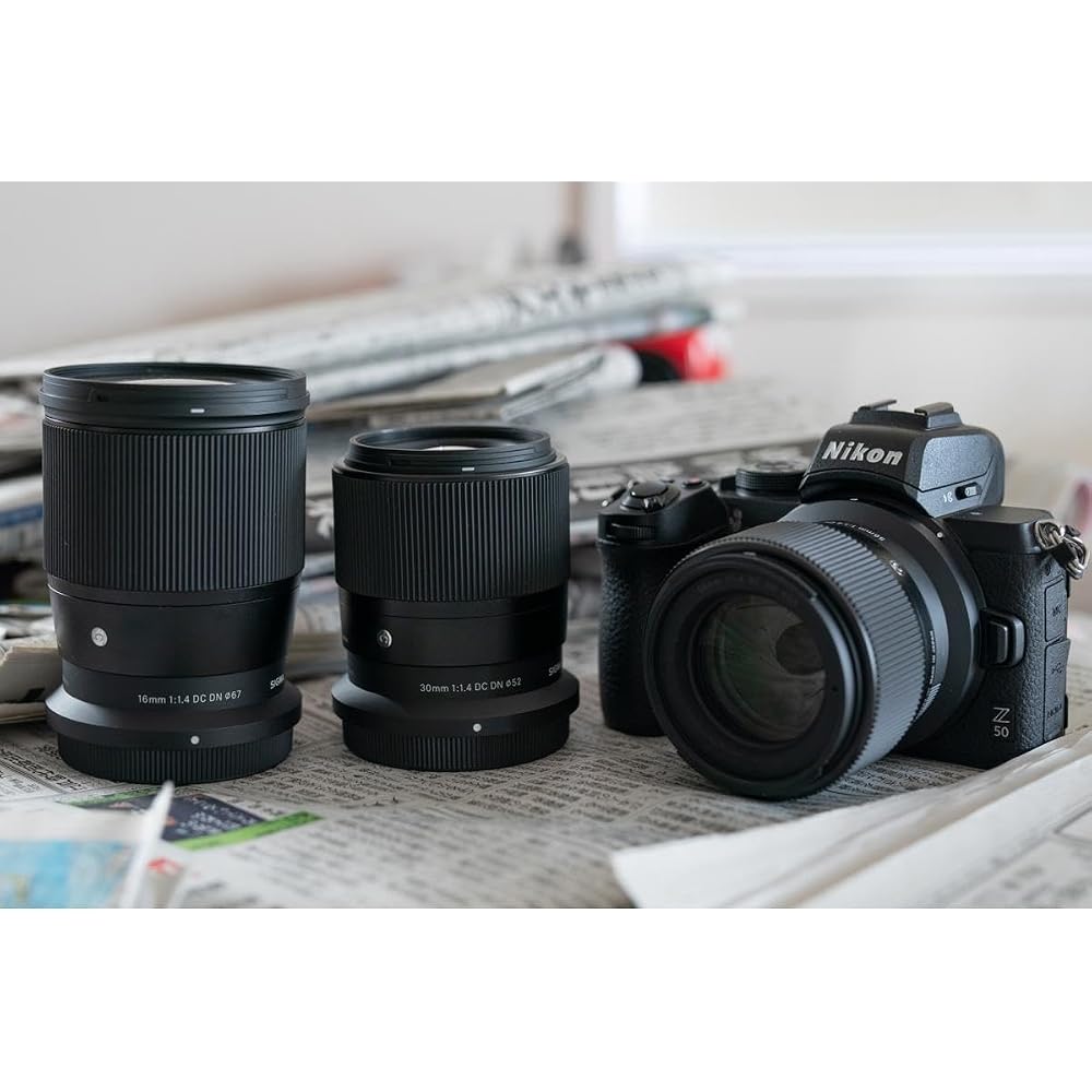 Sigma 56mm F1.4 DC DN lens for Nikon Z mount, prime telephoto, APS-C mirrorless camera, Contemporary