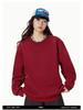 Men's 2024 Winter Thick Lambswool Hoodie - Round Neck, Solid Color, Long Sleeve, Velvet-Enhanced Warm Fleece.
