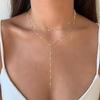 Trendy Simple Pendant Necklace for Women Bohemian Multilayer Chain Choker Clavicle Fashion Female Party Neck Jewelry Gift