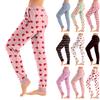 Női Téli Egyszínű Nadrág Teljes Hosszú Hosszú Nadrág Sportnadrág