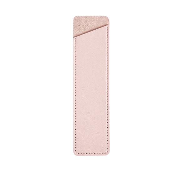 Faux Leather Pen Case for Students Professionals Simple Pencil Pouch Lightweight Protective Sleeve for Fountain Pens Markers Office School Supply