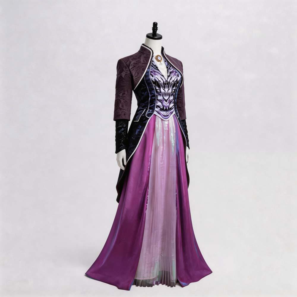 Witch Agatha Harkness cos costume Wanda Vision cosplay skirt cos costume