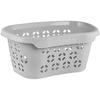Laundry Basket - Keeeper - Anton - 30.5 L - Openwork Design - Nordic Grey