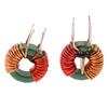 Set of 5, 14*9*5mm Inductor Coils with 5A Capacity, 0.7Wire Diameter for Efficient Power Filtering and Magnetic Ring Inductance