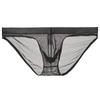 Youye Men's Transparent Mesh Triangle Briefs - Sexy, Breathable, Close-Fitting Underwear for Young Men