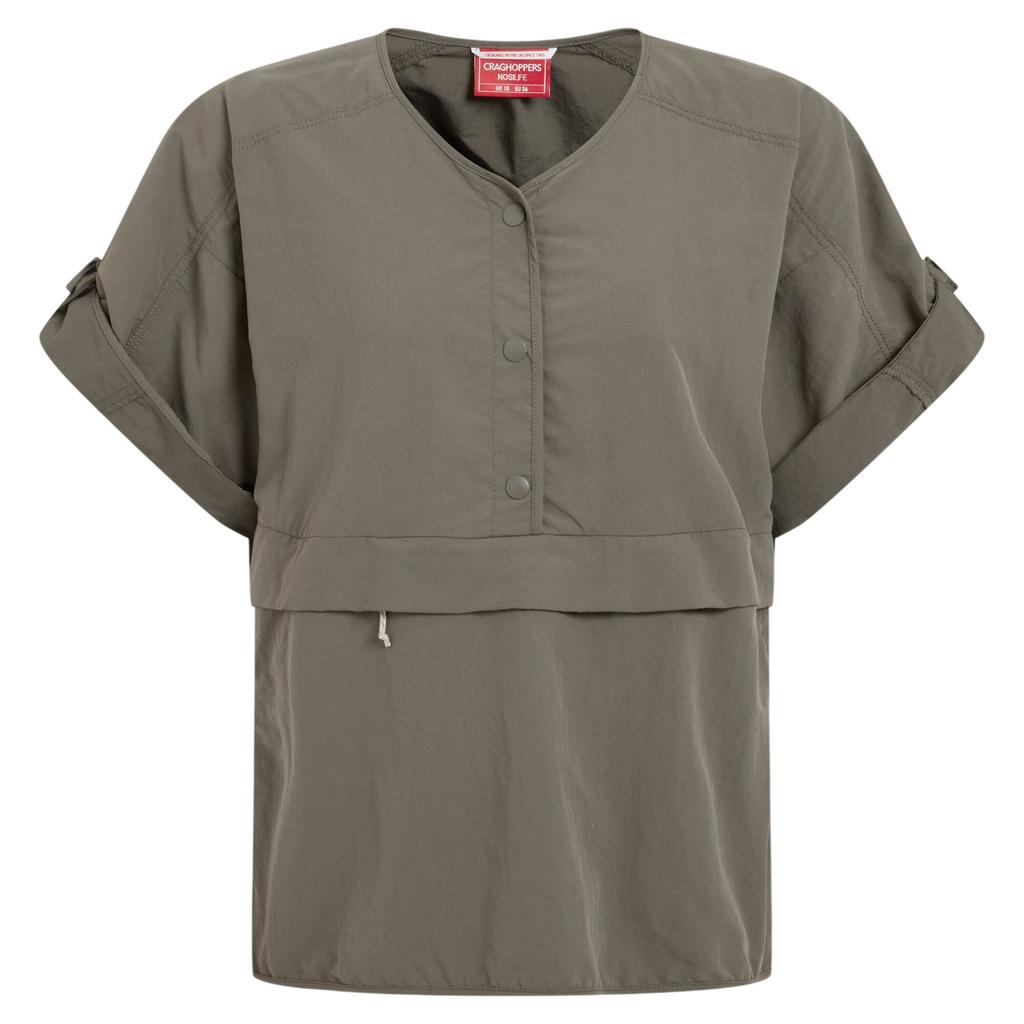 CRAGHOPPERS Camicia da Donna/Signora Medina Nosilife a Maniche Corte Sopra la Testa