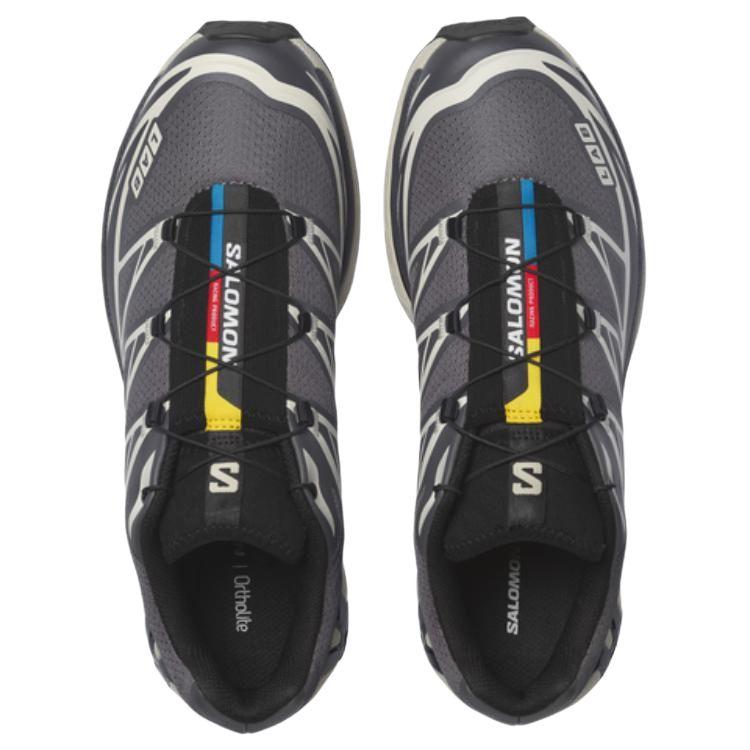 SALOMON Xt-6 Chaussures de Trail Running Confortables Durables Homme sneaker Gris Foncé 479895
