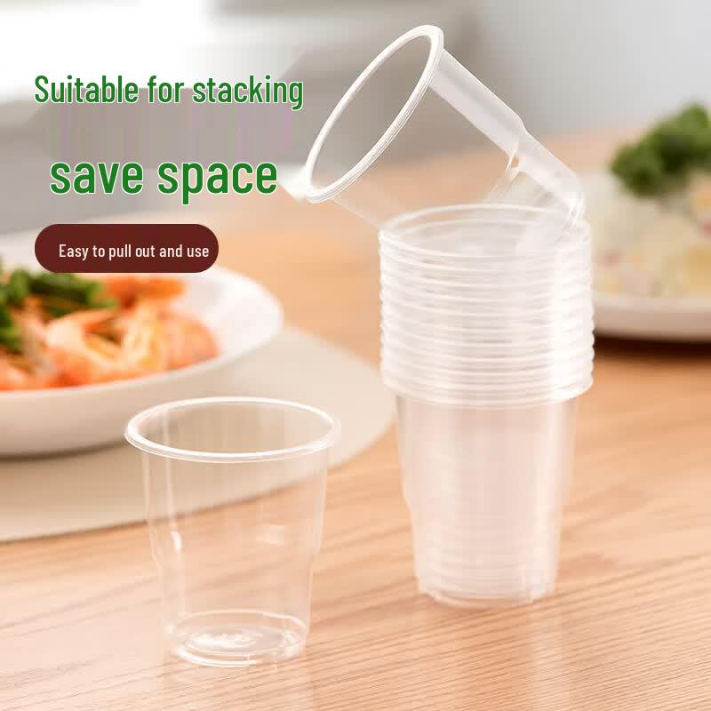 CHAHUA Disposable Plastic Drinking Cups