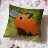 cChainsaw Manss anime Cushion Cover Premium Comfort Reversible Pillow Cove -Two in One Design for Any Room & Car Interior
